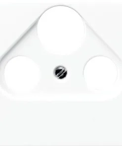 JUNG A500 Afdekplaat Antennecontactdoos SAT Alpine Wit A 561 PLSAT WW