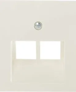 JUNG A500 Afdekplaat UAE/ISDN 2-voudig Alpine Wit A569-2 BFPLUA WW