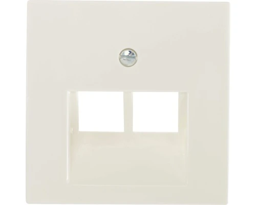 JUNG A500 Afdekplaat UAE/ISDN 2-voudig Alpine Wit A569-2 BFPLUA WW 1 JUNG A500 Afdekplaat UAE/ISDN 2-voudig Alpine Wit A569-2 BFPLUA WW