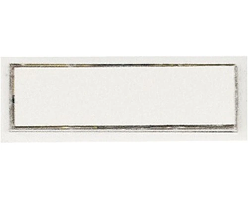 FRIEDLAND Beldrukker D1225 Met Naamplaat Wit 1 FRIEDLAND Beldrukker D1225 Met Naamplaat Wit