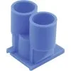 ABB HAF Spruitstuk 3562 Dubbel 16 Mm 5/8" Blauw, 10 Stuks