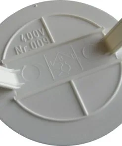 Afdekplaat Zelfklemmend Ø 85 Mm Wit