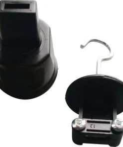 Eindstuk Voor Prikkabel Zwart