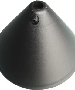 Plafondkap 110x60 Mm Zwart