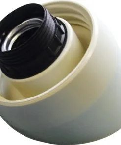 Schroefrand E27/40W Schuin Wit