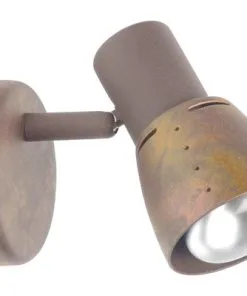 BRILLIANT Wandspot Lava 1-lichts Oud Koper