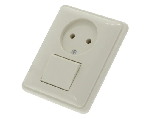 PEHA Standard Inbouw Basiselement Combinatie Wandcontactdoos (wcd) 1-voudig + Wisselschakelaar Zuiverwit 1 PEHA Standard Inbouw Basiselement Combinatie Wandcontactdoos (wcd) 1-voudig + Wisselschakelaar Zuiverwit