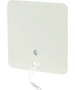 PEHA Standard Inbouw Basiselement Trekschakelaar Vaste Afdekplaat Zuiverwit