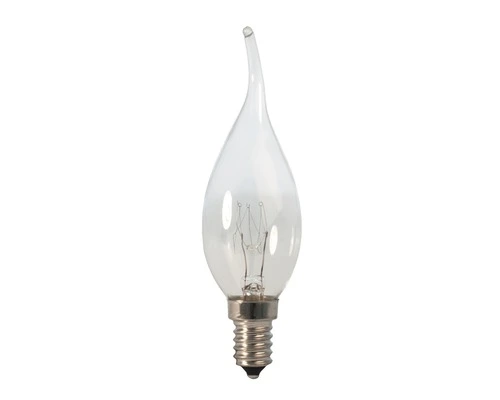 CALEX Tipkaarslamp E14/10W Warmwit Helder 1 CALEX Tipkaarslamp E14/10W Warmwit Helder