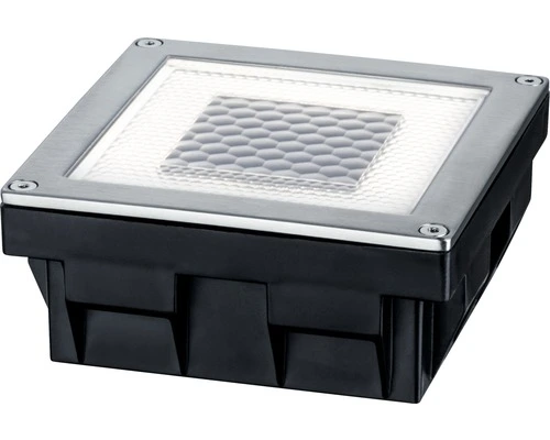 PAULMANN Solar LED Grondinbouwspot Cube RVS 2 PAULMANN Solar LED Grondinbouwspot Cube RVS - Afbeelding 2