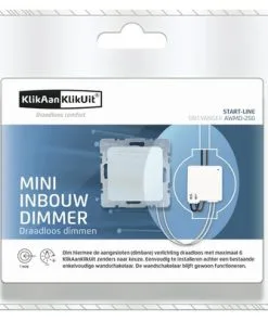 KLIKAANKLIKUIT® Mini Inbouw Dimmer AWMD-250 Wit, Max. 250 Watt 7 KLIKAANKLIKUIT® Mini Inbouw Dimmer AWMD-250 Wit, Max. 250 Watt -Binnenverlichting Verkoopwinkel DV 8 5552853 04 4c NL 20170830111216