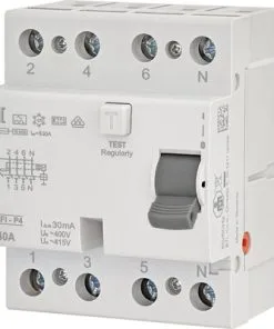 ETI Aardlekschakelaar 4-polig 40A