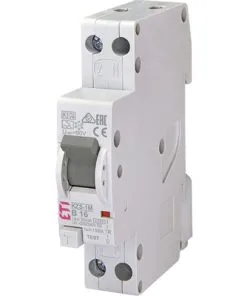 ETI Aardlekschakelaar B-kar. 1-polig+nul 16A