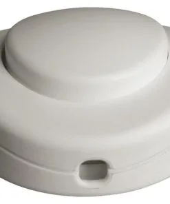 Voetschakelaar 1-polig Wit