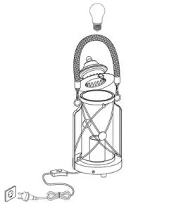 EGLO Tafellamp Vintage Zwart -Binnenverlichting Verkoopwinkel DV 8 5660330 08 4c DE 20210126051652