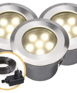 Season Lights SEASONLIGHTS LED Grondinbouwspot Set Deck70 RVS, 3 Stuks -Binnenverlichting Verkoopwinkel DV 8 5687133 03 4c DE 20191008114653