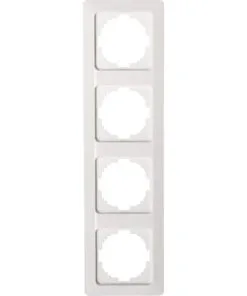 KOPP Milano Afdekraam 4-voudig Wit