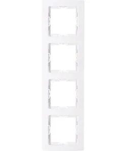 KOPP Paris Afdekraam 4-voudig Wit