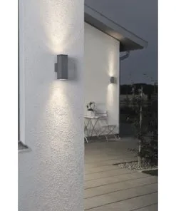 KONSTSMIDE Buitenlamp Monza Rechthoek Dubbel Antraciet -Binnenverlichting Verkoopwinkel DV 8 5718384 11 4c SE 20220530134755