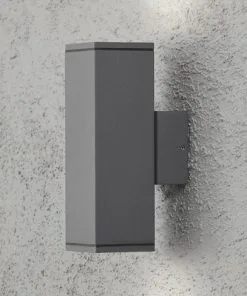 KONSTSMIDE Buitenlamp Monza Rechthoek Dubbel Antraciet -Binnenverlichting Verkoopwinkel DV 8 5718384 12 4c SE 20220530134755