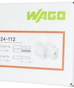 WAGO Lichtaansluitklem 224-112, 100 Stuks 15 WAGO Lichtaansluitklem 224-112, 100 Stuks -Binnenverlichting Verkoopwinkel DV 8 5723511 08 4c DE 20200722221700