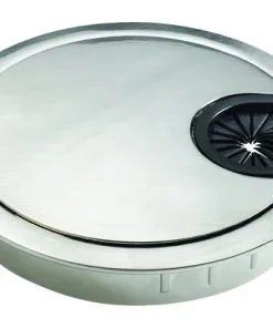 HETTICH Kabeldoorvoer Ø 60 Mm RVS-look