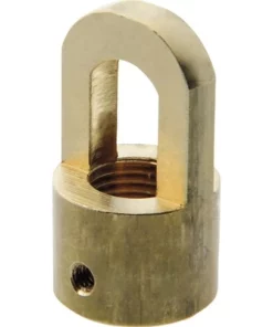 Ophanghaak M10 Voor Hanglamp Messing