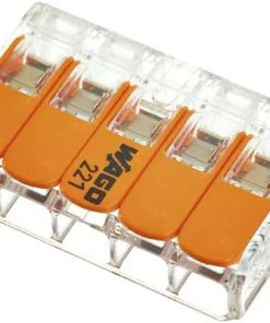 WAGO Verbindingsklem Compact 221-415, 25 Stuks