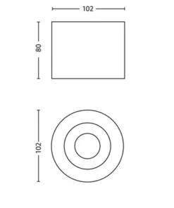 PHILIPS LED Opbouwspot Phase 1-lichts Zwart -Binnenverlichting Verkoopwinkel DV 8 5862025 08 4c DE 20160119195432