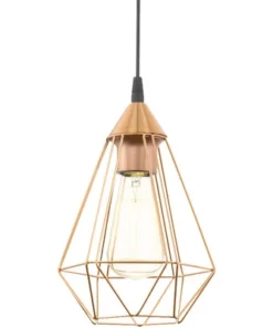 EGLO Hanglamp Tarbes Ø 17,5 Cm Koper -Binnenverlichting Verkoopwinkel DV 8 5864787 07 4c DE 20210211054405