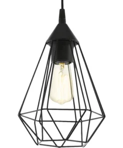 EGLO Hanglamp Tarbes Ø 17,5 Cm Zwart -Binnenverlichting Verkoopwinkel DV 8 5865414 04 4c DE 20210211053125