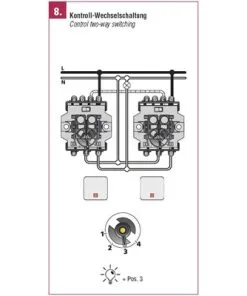 ROTH LANGE Inbouw Basiselement Wisselschakelaar Met Controle Lampje -Binnenverlichting Verkoopwinkel DV 8 5866920 03 4c DE 20200309124756 1