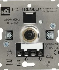 ROTH LANGE Inbouw Basiselement Dimmer Voor Gloeilamp Draai/uit 60-400 W