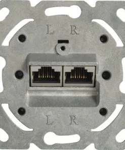 ROTH LANGE Inbouw Basiselement UAE/ISDN 2x 8-polig CAT6