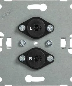 ROTH LANGE Inbouw Basiselement Luidspreker Contactdoos 2-voudig