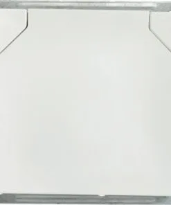 ROTH LANGE Primo Inbouw Wandcontactdoos (wcd) RA 1-voudig Met Klapdeksel Signaal Wit