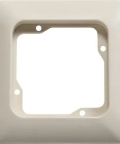 ROTH LANGE Basic Afdekraam 1-voudig Elektro Wit