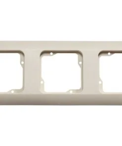 ROTH LANGE Basic Afdekraam 3-voudig Elektro Wit