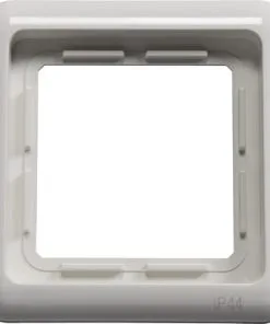 ROTH LANGE Plus Afdekraam 1-voudig Zuiver Wit