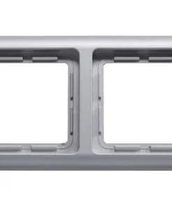 ROTH LANGE Plus Afdekraam 2-voudig Zilver