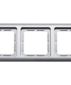 ROTH LANGE Plus Afdekraam 3-voudig Zilver