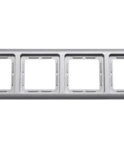 ROTH LANGE Plus Afdekraam 4-voudig Zilver