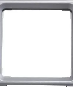 ROTH LANGE Plus Afdekraam 1-voudig Voor 50 X 50 Mm Afdekplaten Zilver