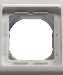 ROTH LANGE Plus Afdekraam 1-voudig IP44 Zuiver Wit