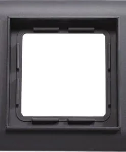 ROTH LANGE Primo 1-voudig Afdekraam Zwartgrijs