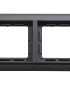 ROTH LANGE Primo 2-voudig Afdekraam Zwartgrijs