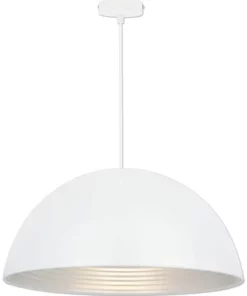 FLAIR Hanglamp Nashira Ø 40 Cm Wit/zilver -Binnenverlichting Verkoopwinkel DV 8 5868794 02 4c DE 20200814144758