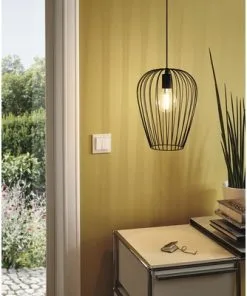 EGLO Hanglamp Newtown Ø 25 Cm Zwart