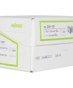WAGO Kroonklem 224-101, 100 Stuks -Binnenverlichting Verkoopwinkel DV 8 5955046 05 4c DE 20200722221700