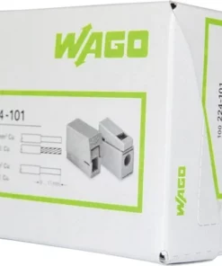 WAGO Kroonklem 224-101, 100 Stuks -Binnenverlichting Verkoopwinkel DV 8 5955046 07 4c DE 20200722221700